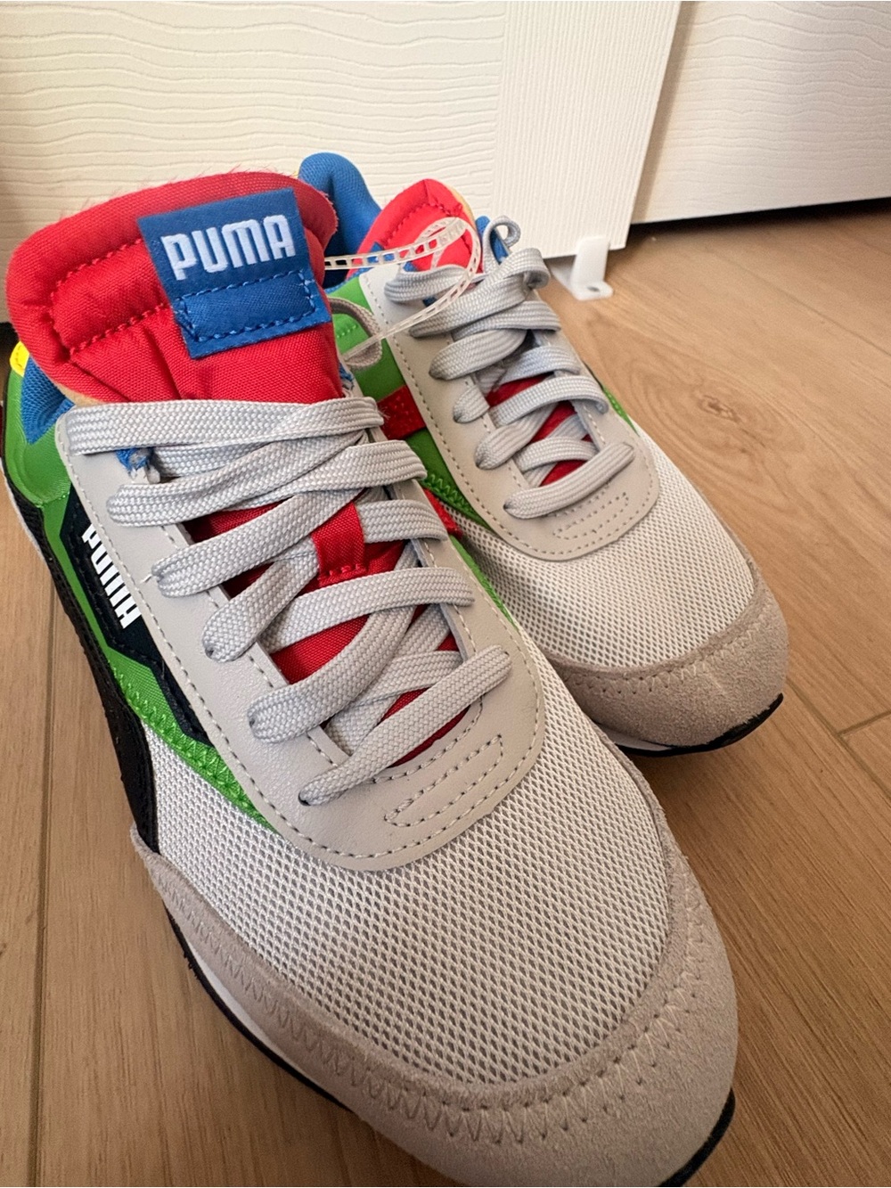 Puma Multicolored Mesh Trainer Sneakers